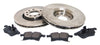 Front Brake Discs Pads Kit For VAUXHALL ASTRA, MERIVA, ZAFIRA, CORSAVAN, ADAM