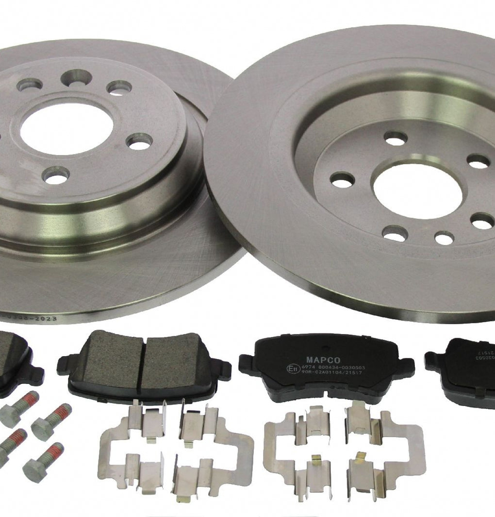 Rear Brake Discs Pads Kit For VOLVO S60,S80,V60,V70,XC70