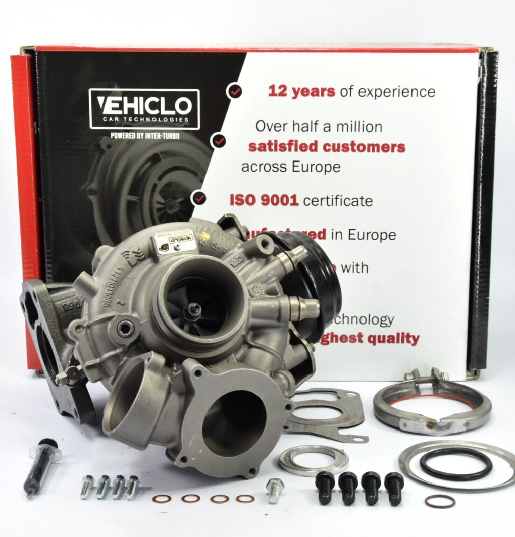 Turbocharger 53269700010 BMW 740d X3 X4 X5 X6 2993 ccm 230 kW 313 BHP + GASKETS