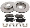 Front Brake Discs Pads Kit For HYUNDAI ACCENT, KIA RIO
