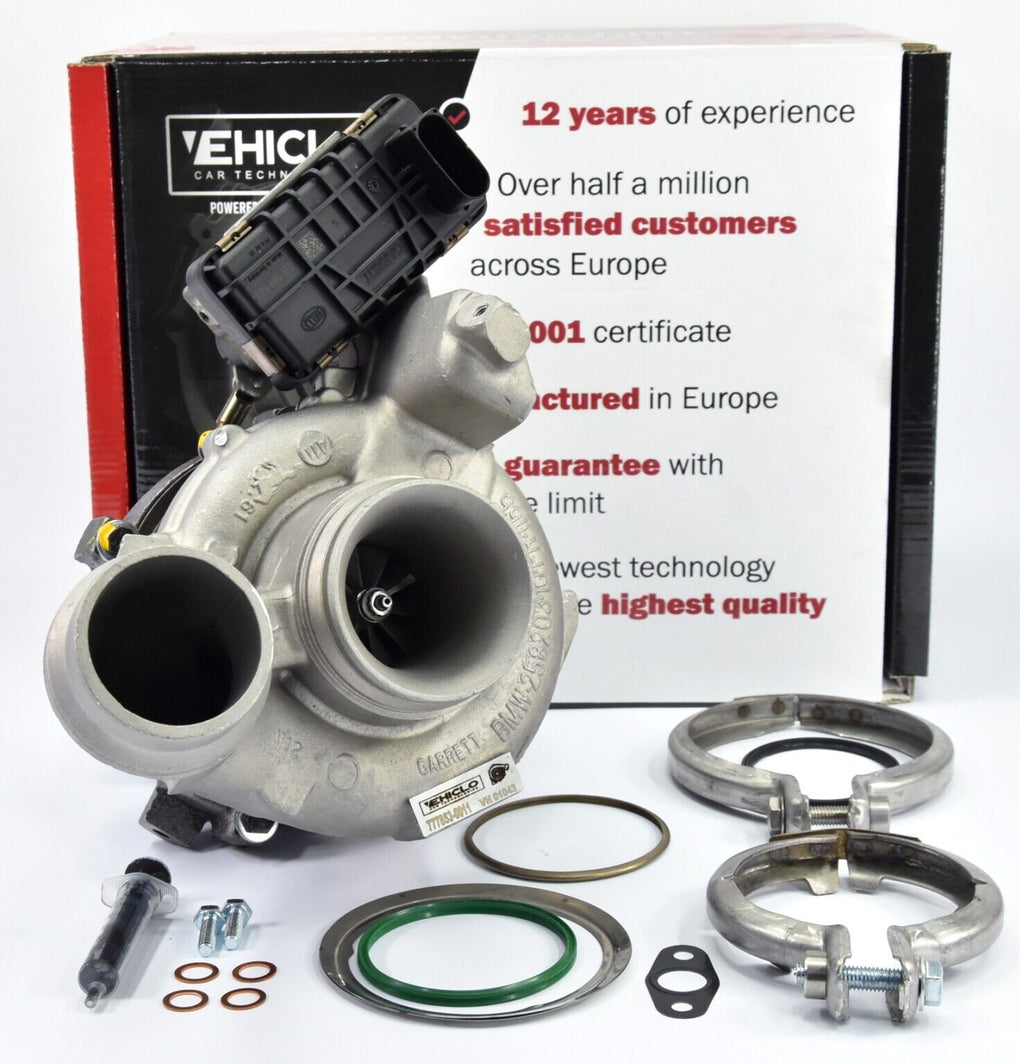 Turbocharger 777853 BMW 330d 530d 730d X5 X6 2993 ccm 180 kW 245 BHP + GASKETS