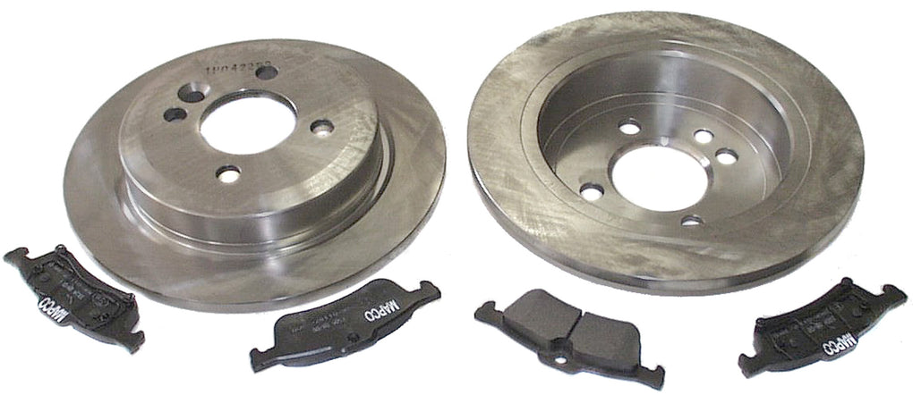Rear Brake Discs Pads Kit For MINI Cooper One