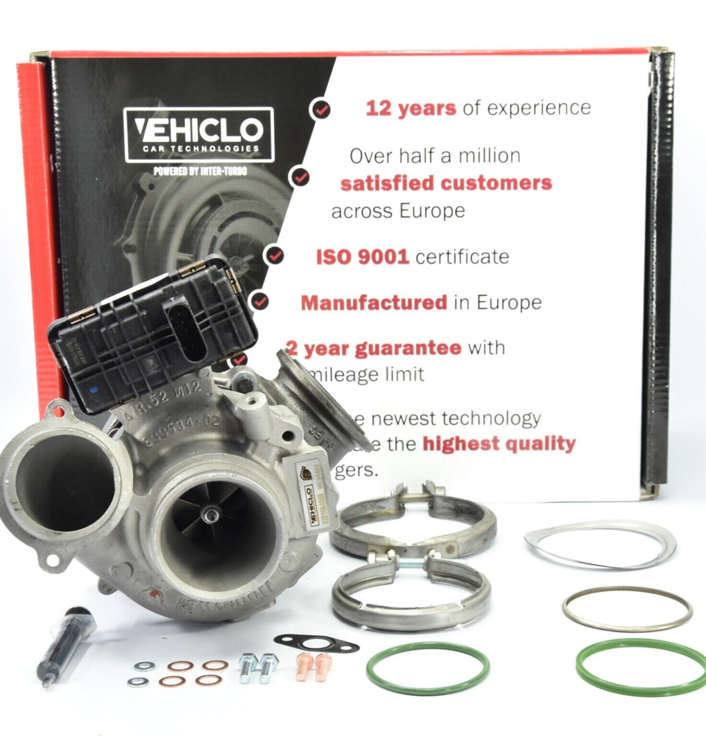 Turbocharger 835109-0009 BMW 5 6 7 X3 3.0 2993 ccm 195 kW 265 BHP + GASKETS