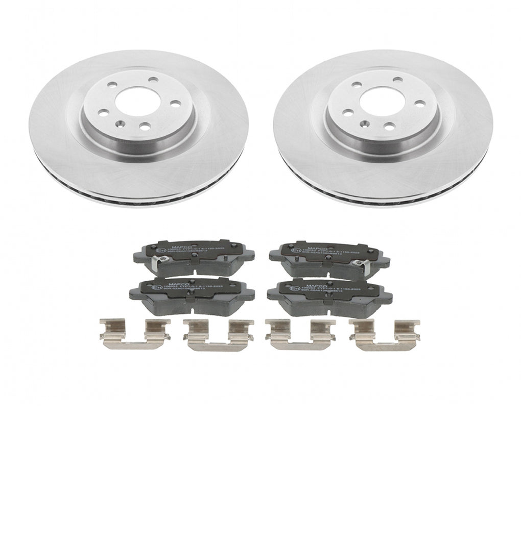 Rear Brake Discs Pads Kit For AUDI A4, A5, A6, A7