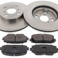 Front Brake Discs Pads Kit For TOYOTA