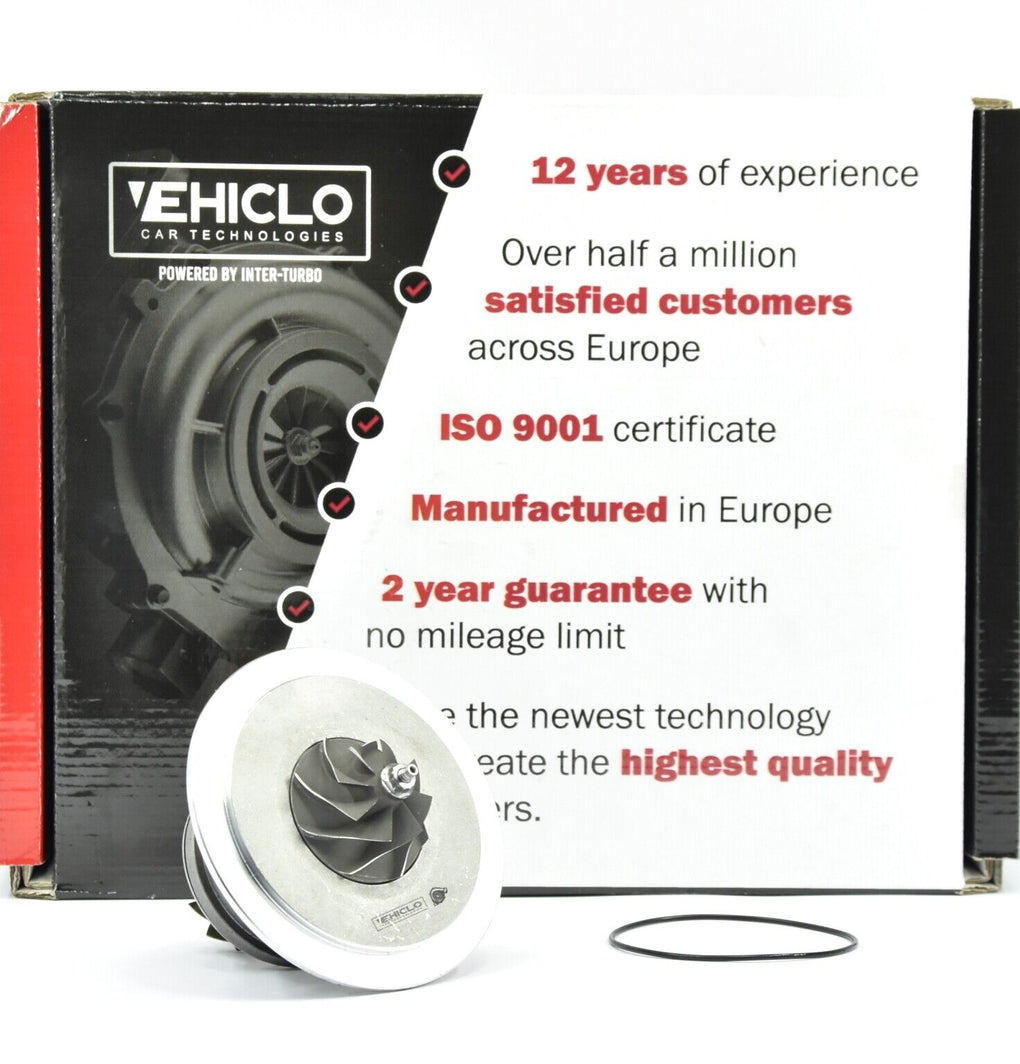 Turbocharger Cartridge CHRA 821942 R9M 452 Fiat Renault Vauxhall 1.6 dCi 163 BHP