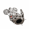 Turbocharger 54399700077 Renault 1.4 16V TCe 1397 ccm 96 kW 131 BHP + GASKETS