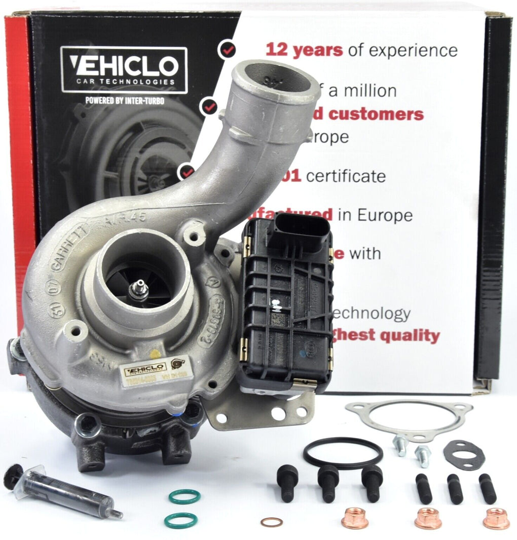 Turbocharger 765314 Audi A4 A6 2.7 TDI 2698 ccm 132 kW 180 BHP + GASKETS