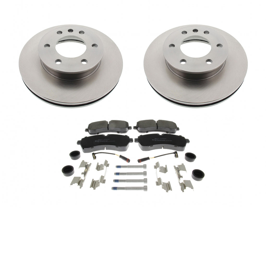 Front Brake Discs Pads Kit For MERCEDES-BENZ SPRINTER, VW CRAFTER