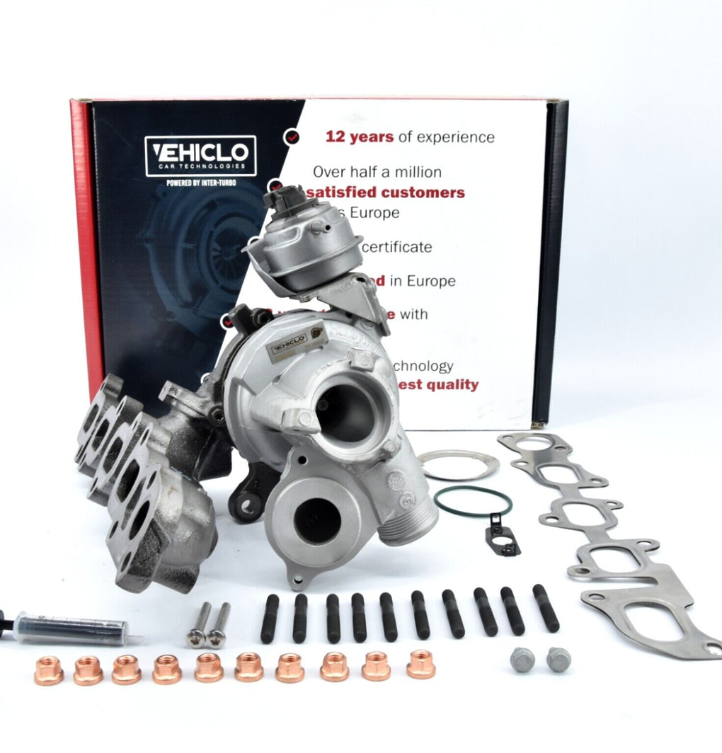 Turbocharger 813860 Audi Seat Skoda Volkswagen 1598 ccm 81 kW 110 BHP + GASKETS