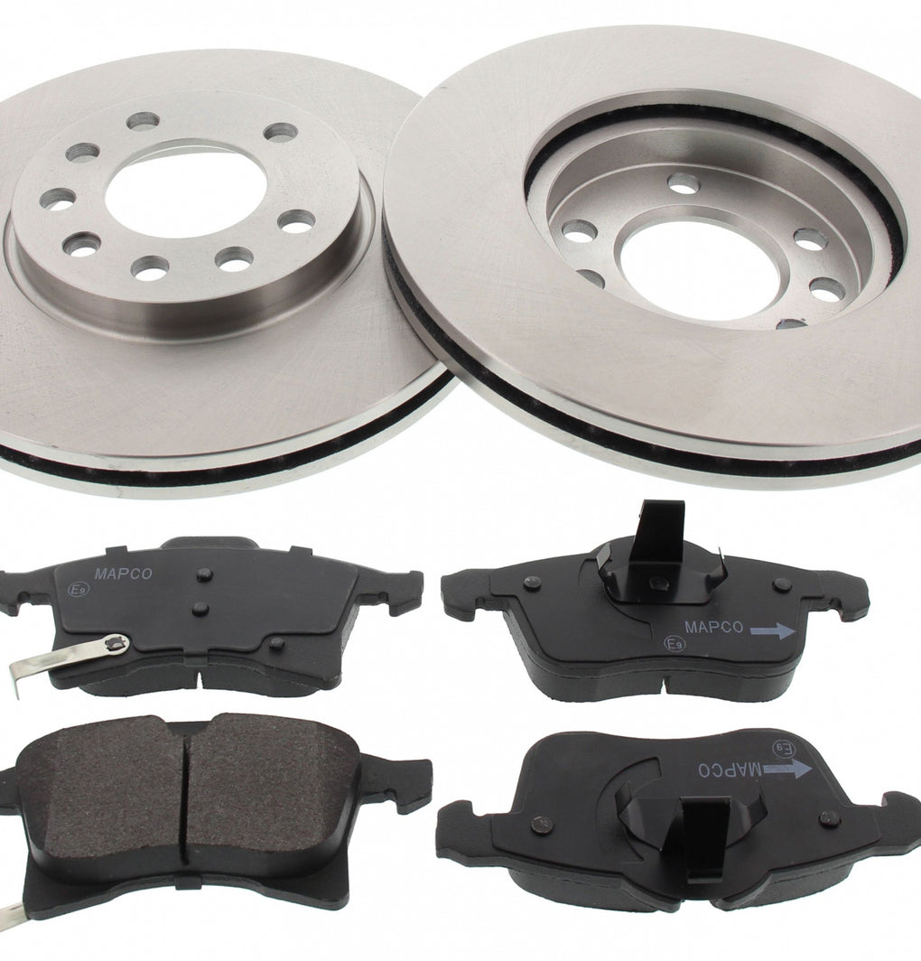 Front Brake Discs Pads Kit For OPEL / VAUXHALL ASTRA ZAFIRA MERIVA