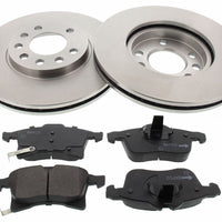 Front Brake Discs Pads Kit For OPEL / VAUXHALL ASTRA ZAFIRA MERIVA