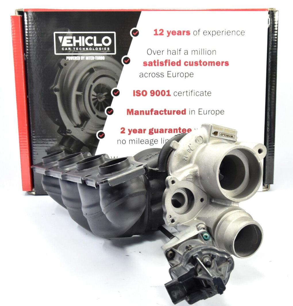 Turbocharger 49477-02025 BMW X1 X3 X4 X5 X6 1997 ccm 180 kW 245 BHP 11657634487