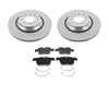 Rear Brake Discs Pads Kit For AUDI A3, CUPRA LEON, SKODA OCTAVIA, VW GOLF
