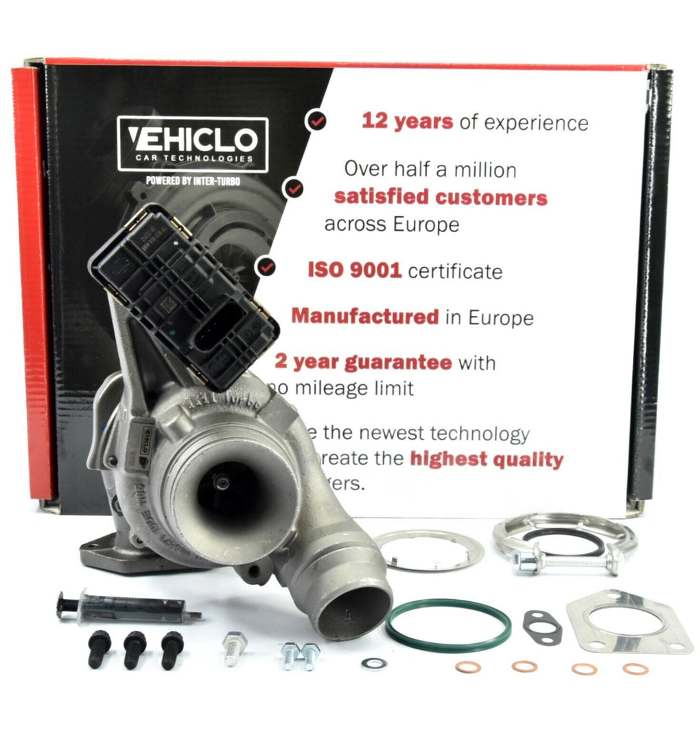 Turbocharger RHV4-T39 BMW Mini Toyota 2.0 D-4D 1995 ccm 105 kW 143 BHP + GASKETS