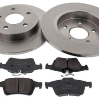 Rear Brake Discs Pads Kit For FORD C-MAX, FOCUS