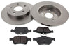 Rear Brake Discs Pads Kit For FORD C-MAX, FOCUS