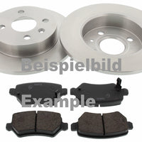 Rear Brake Discs Pads Kit For MERCEDES-BENZ C-CLASS