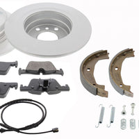 Rear Brake Discs Pads Kit For BMW 114, 116, 118, 120, 218 d