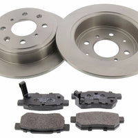 Rear Brake Discs Pads Kit For HONDA ACCORD, CIVIC, PRELUDE, MG ZR 105 120 ROVER 200 25 400 45
