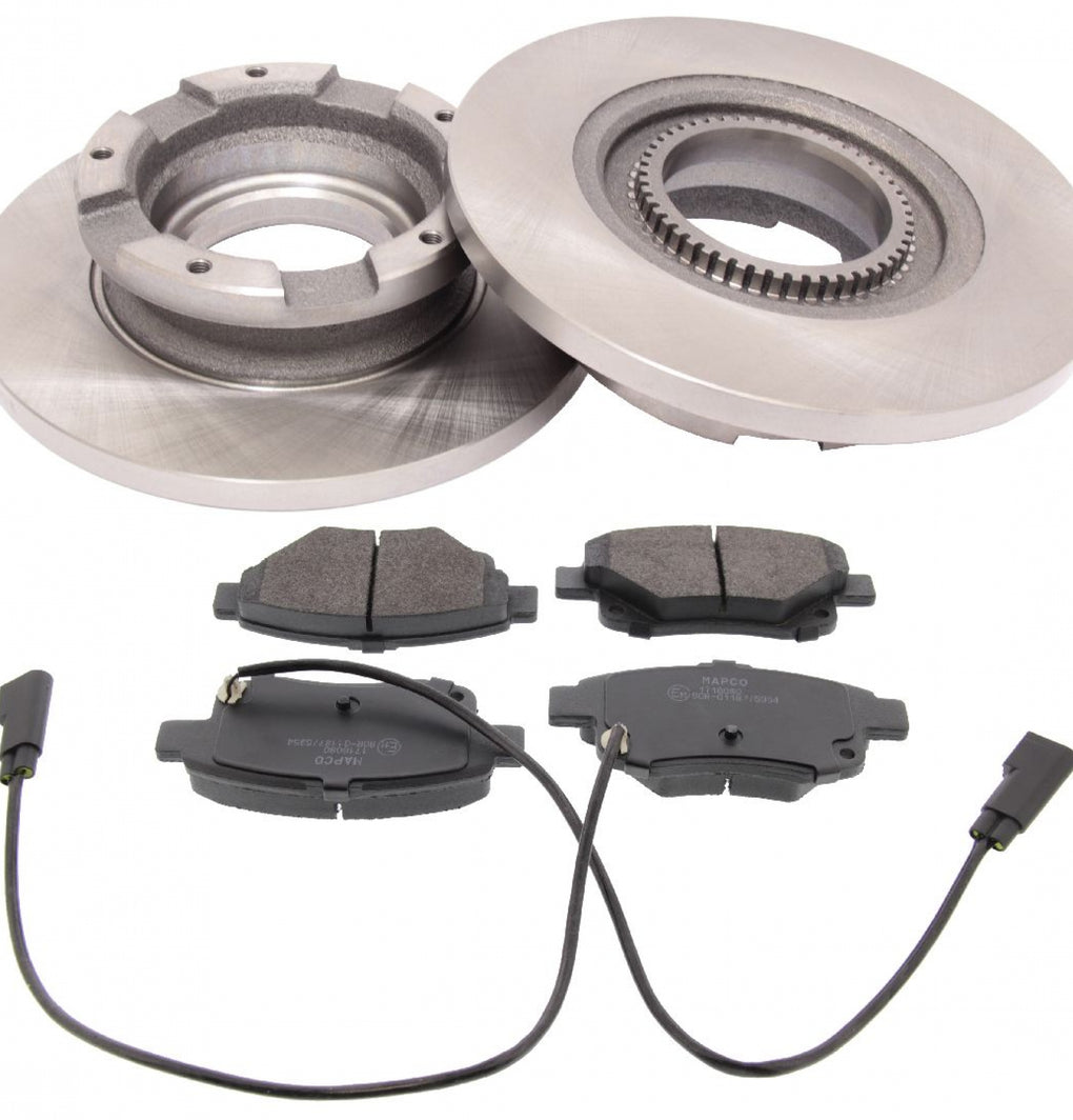 Rear Brake Discs Pads Kit For FORD TRANSIT Van /Bus /Platform /Chassis