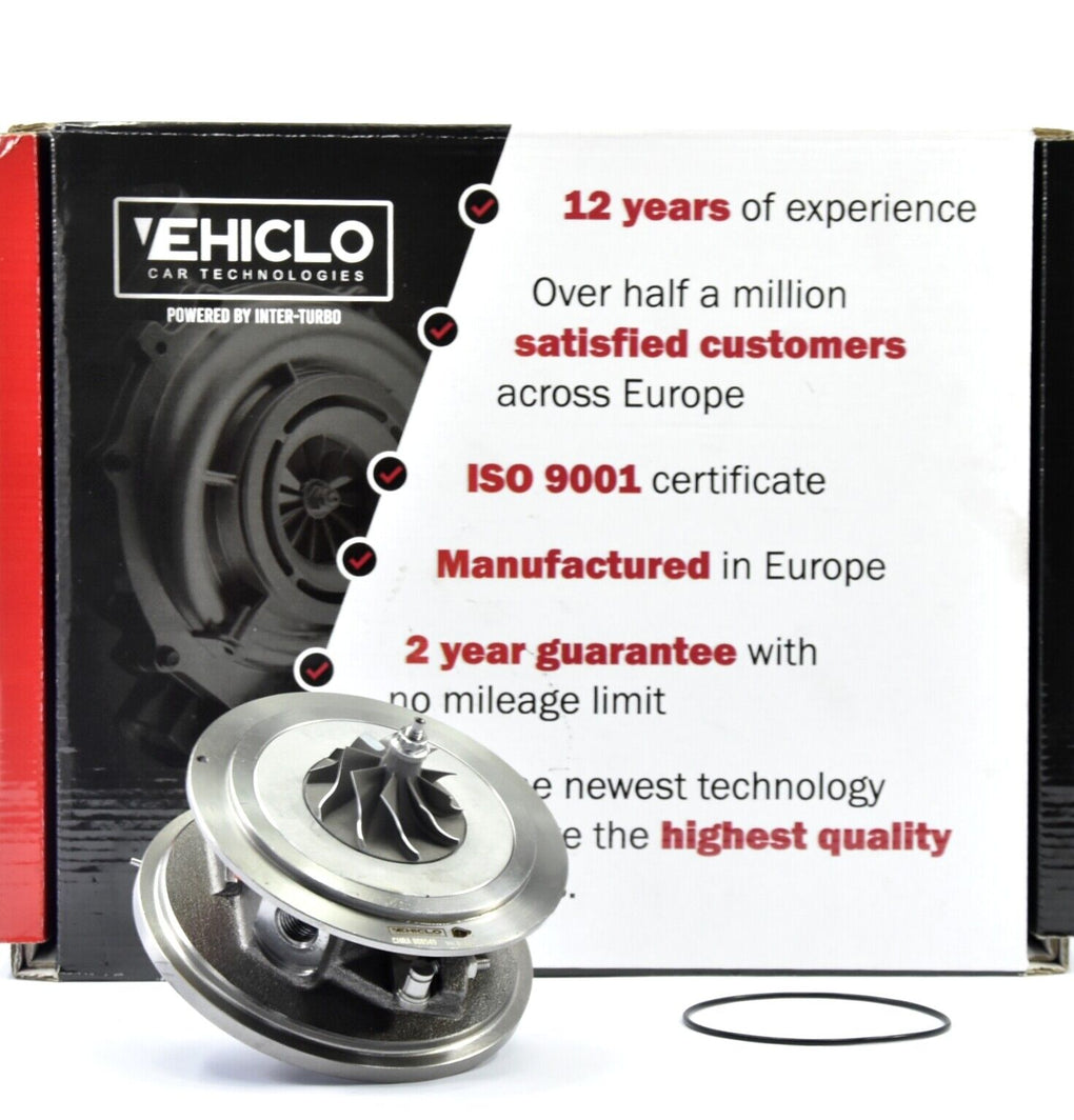 Turbocharger Cartridge CHRA 808549 F1A Multijet II Iveco Daily V 2.3 146 BHP