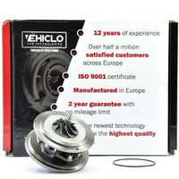Turbocharger Cartridge CHRA 808549 F1A Multijet II Iveco Daily V 2.3 146 BHP