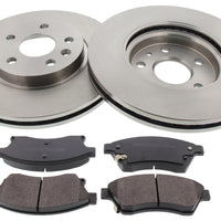 Front Brake Discs Pads Kit For CHEVROLET AVEO, CRUZE, VAUXHALL ASTRA