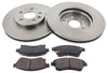 Front Brake Discs Pads Kit For CHEVROLET AVEO, CRUZE, VAUXHALL ASTRA