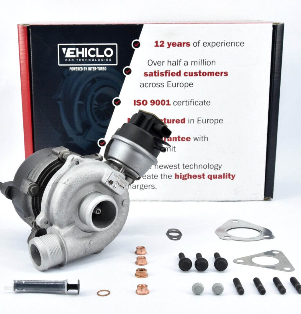 Turbocharger 53039700109 Audi A4 B7 2.0 TDI 1968 ccm 125 kW 143 BHP + GASKETS