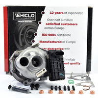 Turbocharger 752343 Jaguar S XF XJ 2.7 TDVi 2720 ccm 152 kW 207 BHP + GASKETS