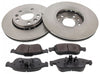 Front Brake Discs Pads Kit For DACIA DUSTER, RENAULT FLUENCE, MEGANE, SCENIC